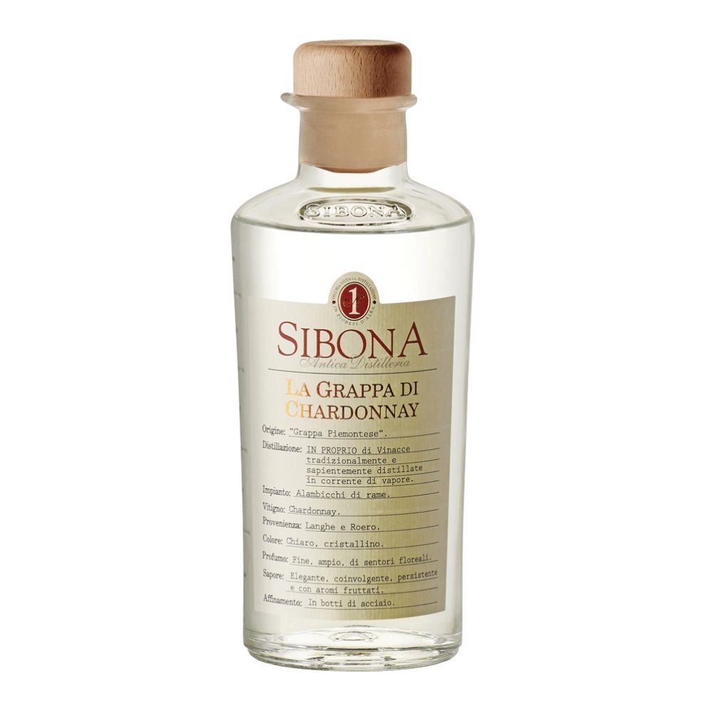 Sibona La Grappa di Chardonnay Linea Graduata 0