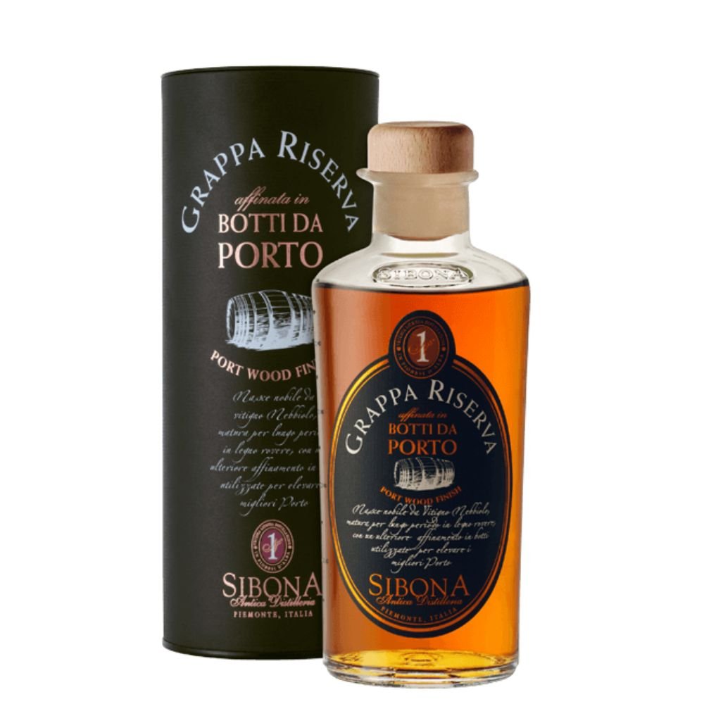 Sibona Grappa Riserva Port Wood Magnum 0